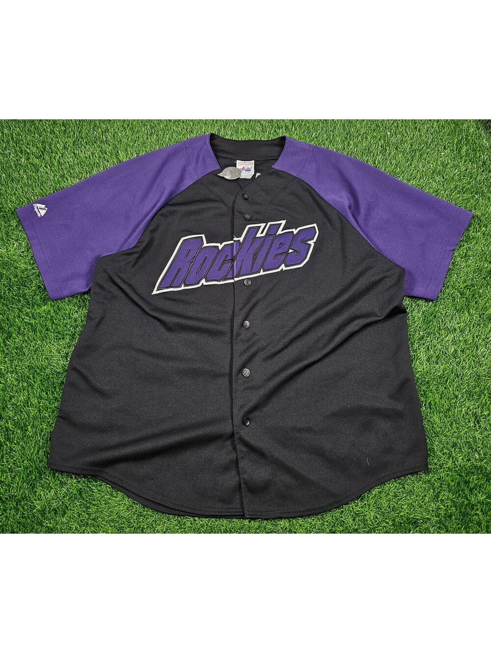Vintage Majestic Colorado Rockies Larry Walker #33 Baseball Jersey Size XL